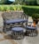 HD Designs Outdoors Bella Small Space Set Perspective: back
