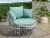 HD Designs Outdoors Luna Cocoon Chair Perspective: back