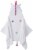 Everyday Living Unicorn Hooded Bath Towel Perspective: back