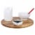 Dash of That™ St John Mini Square Bowl - White Perspective: back