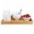 Dash of That™ Sellwood Footed Bowl - White Perspective: back