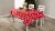 Holiday Home™ Snowflake Tablecloth - Red Perspective: back