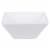 Dash of That™ Broadway Square Flare Bowl - White Perspective: back
