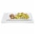 Dash of That St John Serving Platter - White Perspective: back