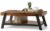 HD Designs® Kenya Coffee Table - Brown/Black Perspective: back