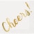 Kroger® Entertainment Essentials Cheers Beverage Napkins - White Perspective: back