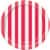 Kroger® Entertainment Essentials Simple Stripe Paper Plates - Pink Perspective: back