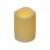 HD Designs Outdoors Plastic LED Pillar Candle Perspective: back