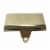 Holiday Home® Gold Flat Top Christmas Stocking Holders Perspective: back