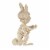 Holiday Home Skeleton Bunny Perspective: back