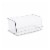 Everyday Living Long Rectangle Stackable Storage Bin - Clear Perspective: back
