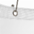 Everyday Living Mildew-Resistant Shower Curtain Liner - White Perspective: back