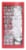 Holiday Home Shatterproof White Miniature Tree and Ornaments Set - Pink/Silver Perspective: back