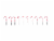 Holiday Home® Candy Cane Pathway Marker Christmas Lights Perspective: back