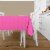 Bardwil Valentine’s Day Vinyl Tablecloth Set - Pink Perspective: back