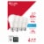 Everyday Living® 6.5-Watt (40-Watt) A19 LED Light Bulb - Daylight (5000K) Perspective: back