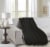 Everyday Living® Microplush Throw - Black Perspective: back