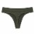 Dip Seamless Ribbed Olive Thong Perspective: back