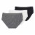 Dip Seamless Ribbed Hipster - Black/Bone/Gray Perspective: back