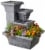 The Joy of Gardening Fountain with Planter Perspective: back