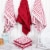 Everyday Living® Popcorn Kitchen Towel - Red Perspective: back