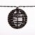 HD Designs Outdoors® Plastic Rattan String Lights Perspective: back