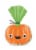 Holiday Home Pumpkin Shape Treat Bags Perspective: back