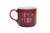 Holiday Home Home Body Mug - Red/White Perspective: back
