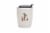 Holiday Home Fall Monogram Latte Mug Perspective: back