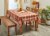 Holiday Home Chambord Plaid Tablecloth Perspective: back