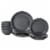 Dash of That® Grace Dinnerware Set- Graphite Perspective: back