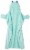 Holiday Home Hooded Yeti Throw Blanket Perspective: back
