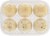 Simple Truth® Beauty Crate Almond Oatmeal & Honey Effervescent Bath Bombs Perspective: back