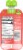 Comforts™ Pear Strawberry & Cherry Stage 2 Baby Food Puree Pouch Perspective: back