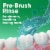 Kroger® Pre-Brush Dental Rinse Mouthwash Fresh Mint Perspective: back