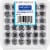 Kroger® Alkaline AA Batteries Value Pack Perspective: back