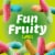 Kroger® Sour Neon Gummi Worms Candy Bag Perspective: back