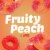 Kroger Peach Gummi Rings Candy Bag Perspective: back