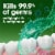 Kroger® Antiseptic Mint Burst Mouth Rinse Perspective: back