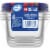 Kroger Home Sense Square BPA-Free Plastic Snap Seal Food Storage Container - 4 pack Perspective: back