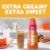 Dunkin' Extra Extra Coffee Creamer Perspective: back