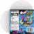 Trolli® Sour Brite® Gummy Crawlers Heart Shaped Valentine Candy Box Perspective: back