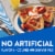 Krusteaz® Belgian Waffle Mix Perspective: back
