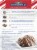 Ghirardelli® Peppermint Bark Premium Brownie Mix Perspective: back
