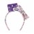 Goody Girls Glitter Bow Headband Perspective: back