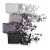 Maybelline Expert Wear Eyeshadow Quads 04Q Charcoal Smokes Perspective: back