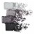 Maybelline Expert Wear Eyeshadow Quads 04Q Charcoal Smokes Perspective: back