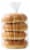 Bakery Fresh Goodness Plain Bagels Perspective: back
