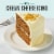 Bakery Fresh Carrot Cake Slices with Cream Cheese Icing Perspective: back