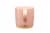 Clay Art Glaze Lines Mug - Pink Perspective: back